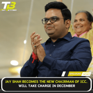 Jay Shah becomes the new chairman of ICC