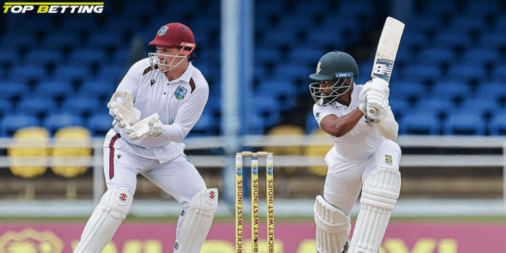 South Africa lead in first West Indies Test