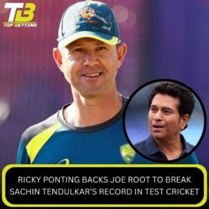 Ricky backs Joe Root to break Sachin Tendulkar