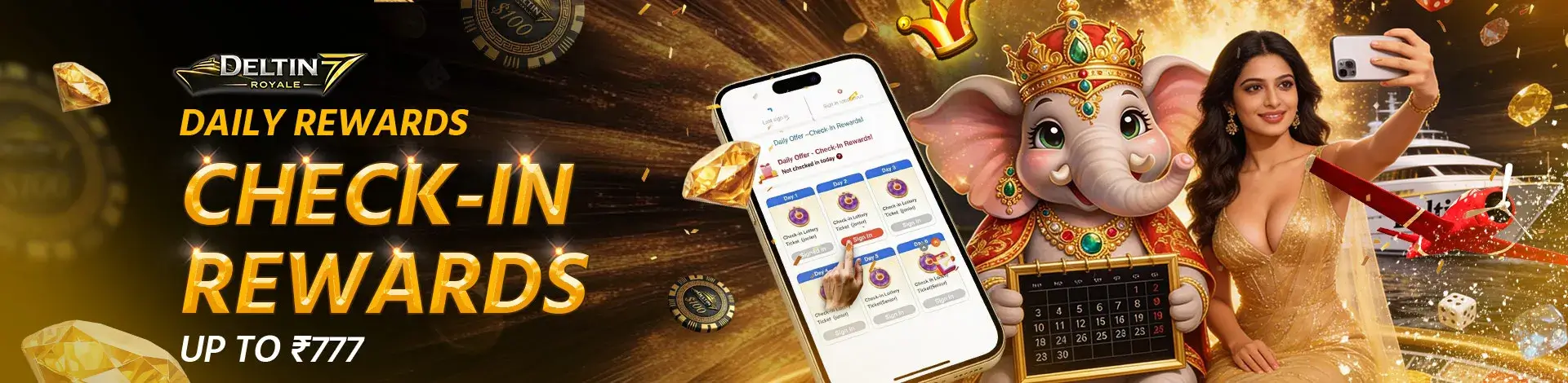 Royal Daily Check-In