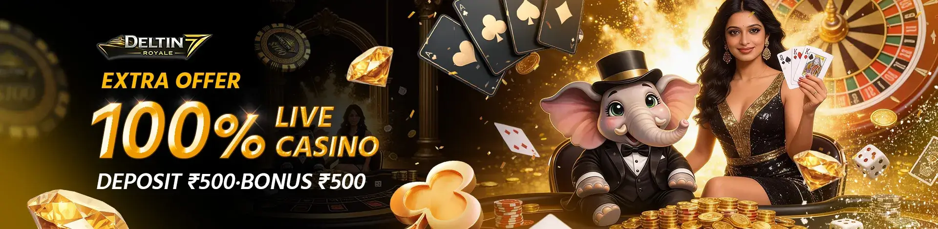 Second Deposit – Live Casino Bonus 100%