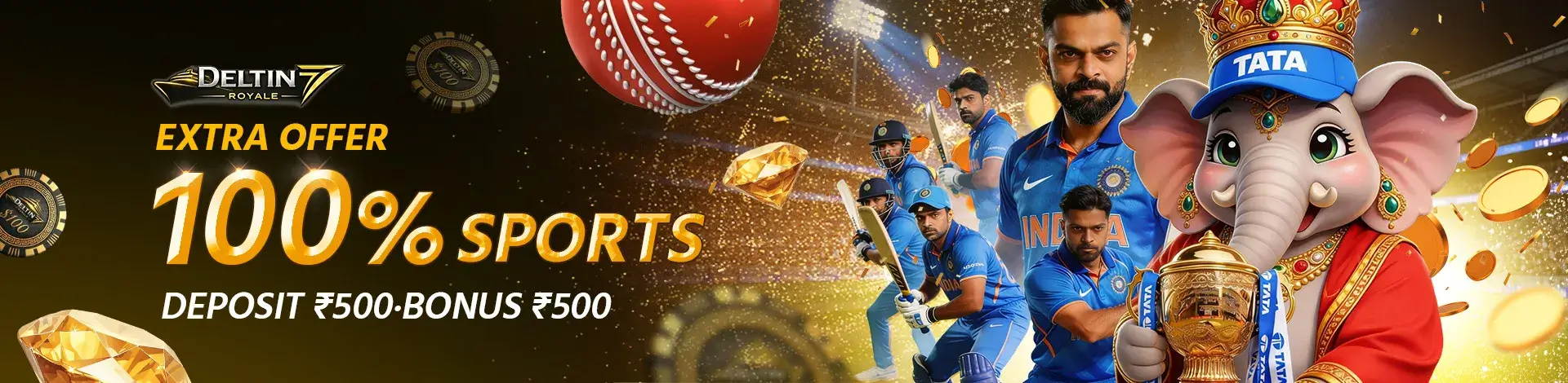 Second Deposit – Sports Deposit Bonus 100%