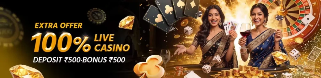 Second Deposit – Live Casino Bonus 100%